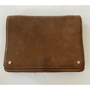 Nordstroms Treasure & Bond Brown Leather & Brushed Crossbody
